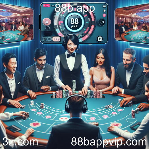 A Experiência Imersiva dos Cassinos Ao Vivo no 88b App